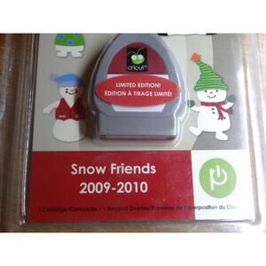 Cricut Snow Friends 2009-2010‎ Die Cutting Cartridge Limited Edition New in Pckg